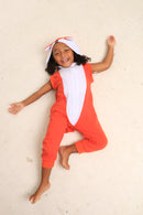 Macacão infantil raposa