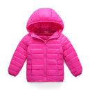 Jaqueta Puffer Infantil Feminino Masculino Com Capuz