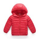 Jaqueta Puffer Infantil Feminino Masculino Com Capuz