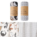 Cueiro Bebê Flanelado Kit 2 Peças Eco 100% Algodão KangooBaby